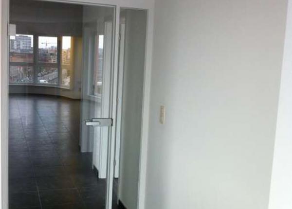 Glasdeur met zijraam