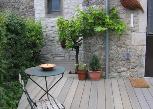 Houten terrasinrichting